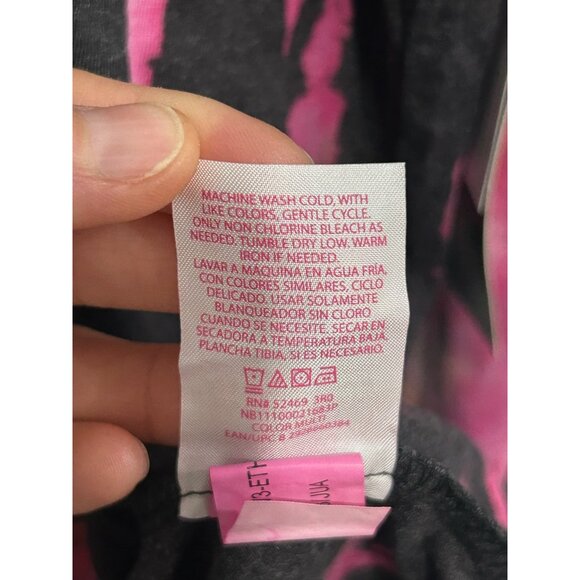 No Boundaries NWT Womens Multicolor Tie Dye Long Sleeve Shirt SZ XXL - Picture 8 of 11